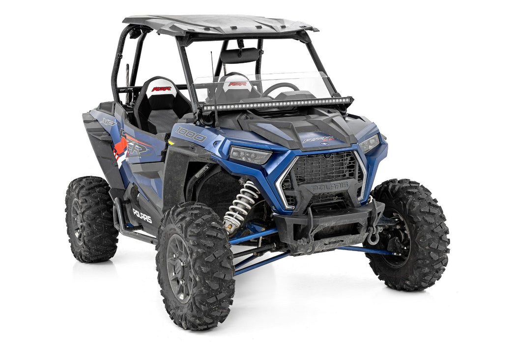 LED Light Kit | Front Mount | 40" Black Single Row | Polaris RZR XP 1000