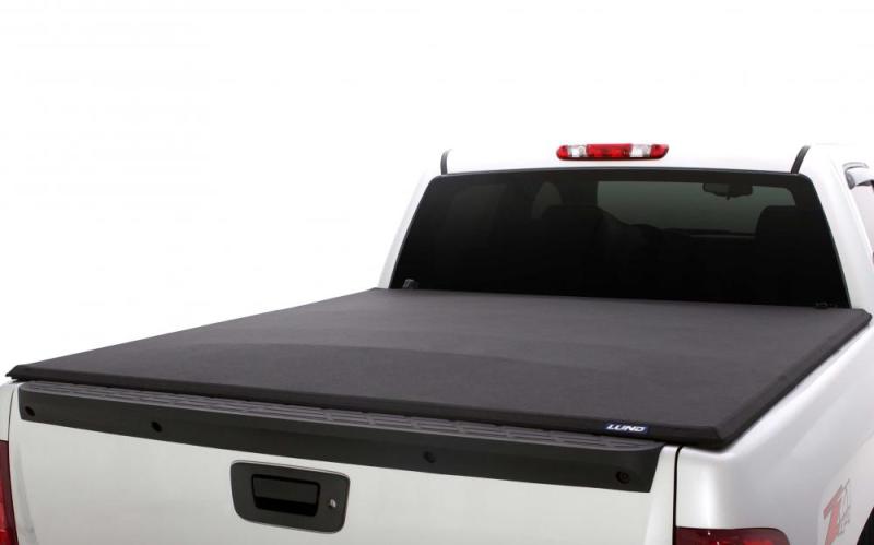 Lund 15-19 Sierra Silverado 2500/3500 (8ft. Bed) Genesis Elite Tri-Fold Tonneau Cover - Black.
