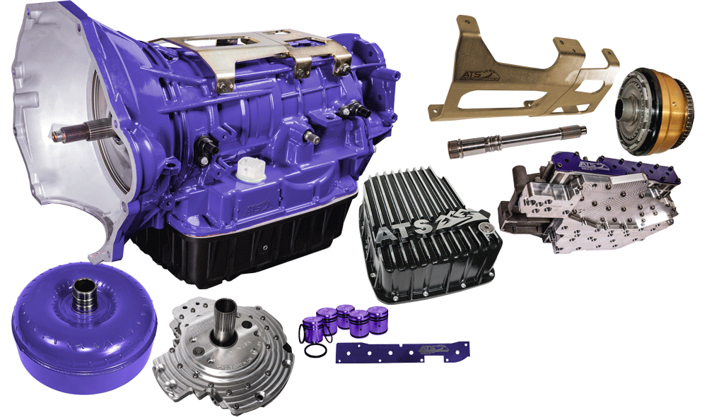 ATS Diesel 07.5-11 Dodge Ram Cummins 6.7L 4WD Stage 3 68Rfe Transmission Package