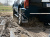 WeatherTech 11+ Ford F250/F350/F450/F550 No Drill Mudflaps - Black.