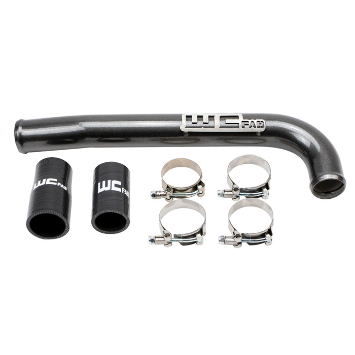 Wehrli 03-09  Cummins - Upper Coolant Pipe - Fine Texture Black