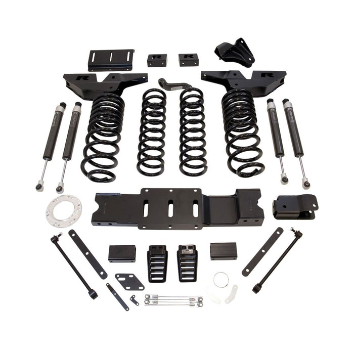 6'' Lift Kit 2019-2024 Ram 2500 W/ Falcon Shocks And Ring And Crossmember Standard Output Diesel Motor