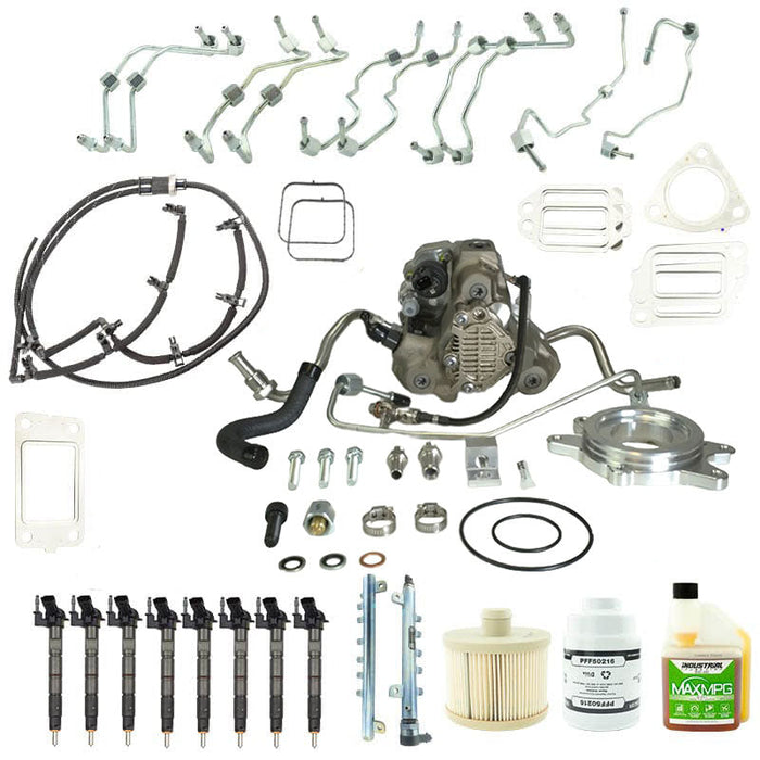 Industrial Injection 11-16 Duramax 6.6L LML Bosch Disaster Kit w/ CP3 Conversion WITH CP3 Fuel Pump