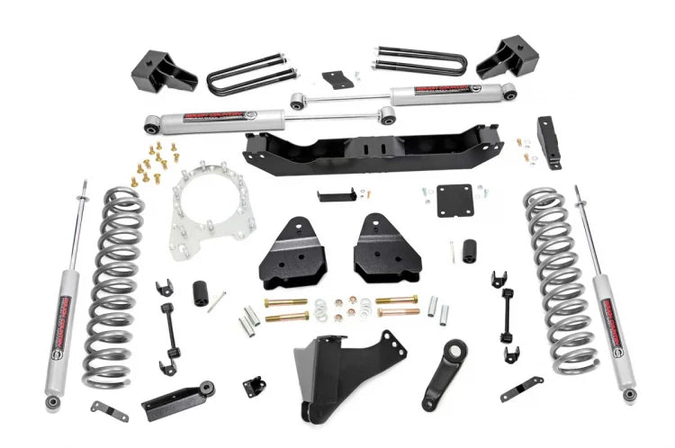 4.5 Inch Inch Ford Suspension Lift Kit 17-20 F-350 4WD Diesel Dually Rough Country