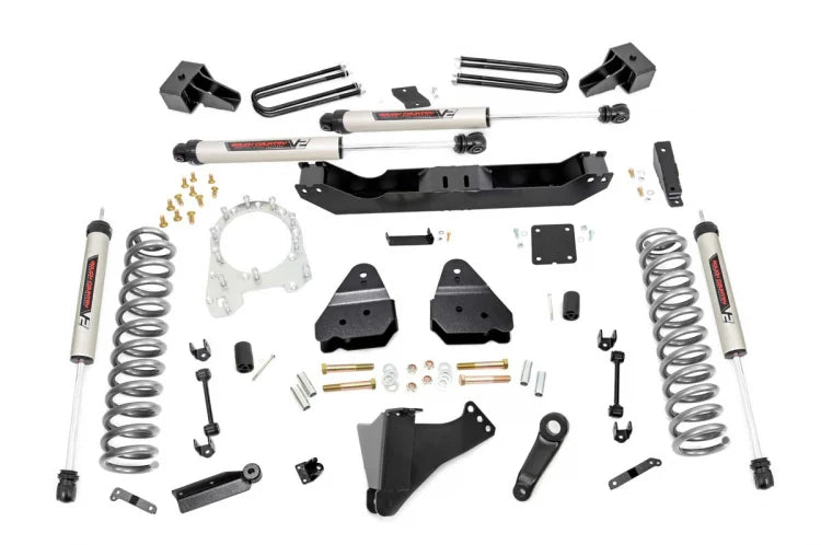 4.5 Inch Inch Ford Suspension Lift Kit 17-20 F-350 4WD Diesel Dually Rough Country