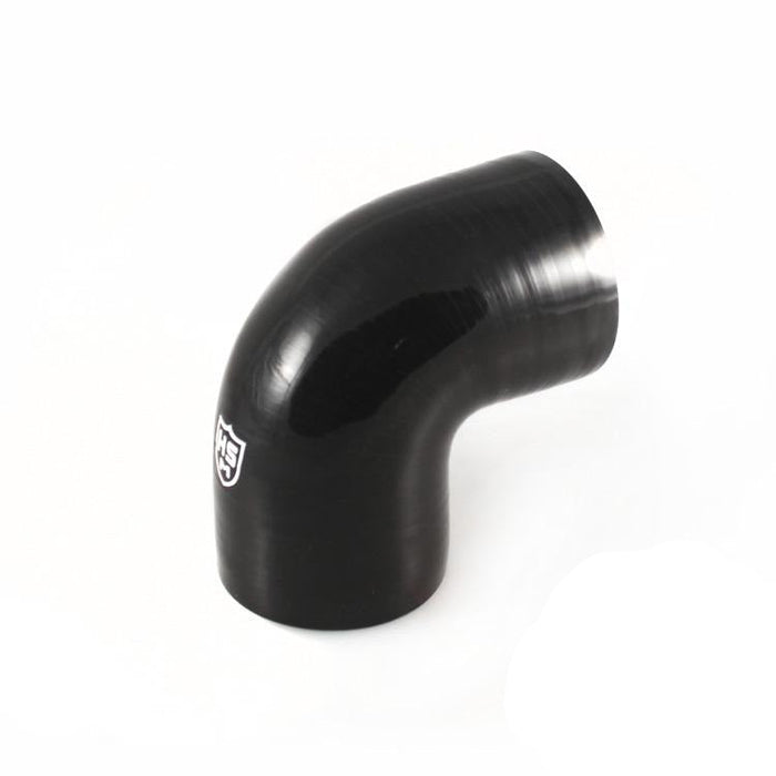 3”X 3” Silicone 90° Elbow Hose (Black 5 Ply)