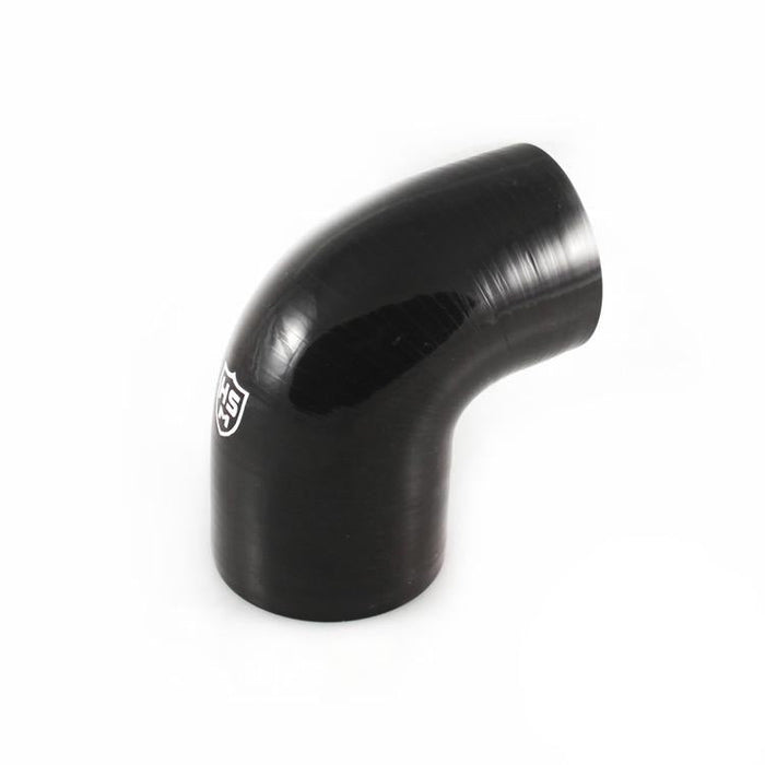 3”X 2.5” Silicone 90° Elbow Hose (Black 5 Ply)