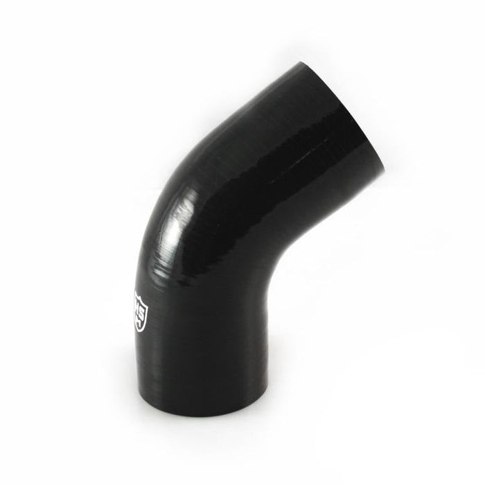 3”X 3” Silicone 60° Elbow Hose (Black 5 Ply)