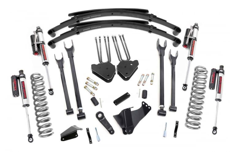 6 Inch Lift Kit | Diesel | 4 Link | RR Spring | Ford F-250/F-350 Super Duty (05-07)