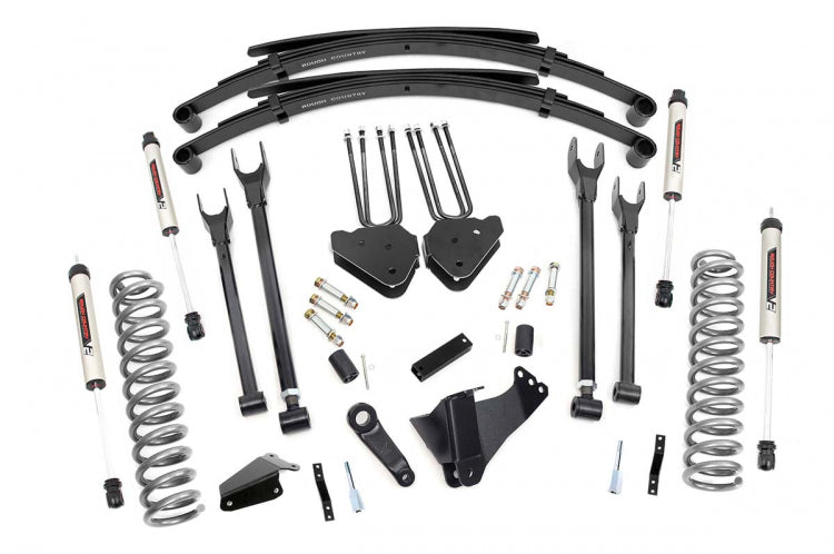 6 Inch Ford 4-Link Suspension Lift System Diesel 05-07 F-250/F-350 Super Duty Rough Country