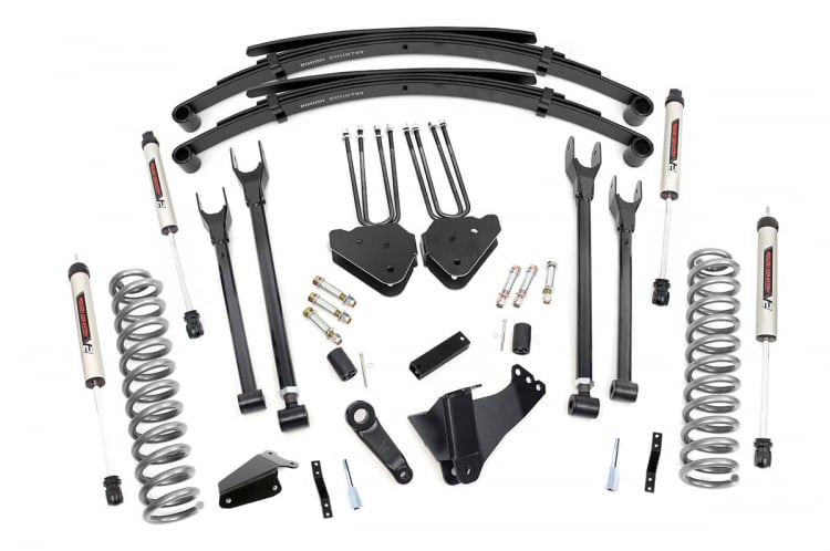 6 Inch Lift Kit | Diesel | 4 Link | RR Spring | Ford F-250/F-350 Super Duty (05-07)