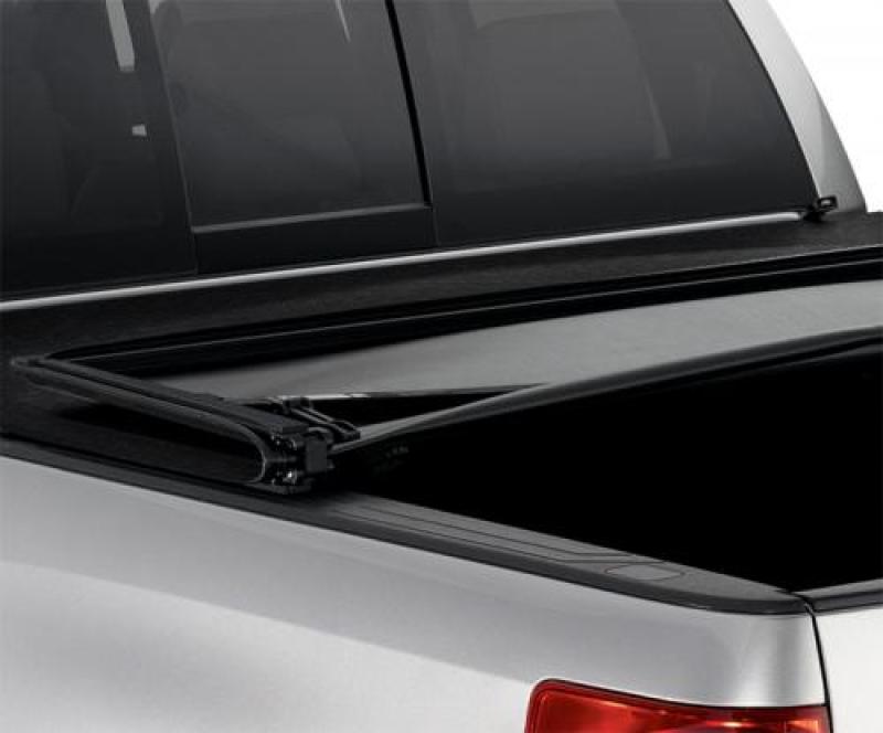 Lund 15-19 Sierra Silverado 2500/3500 (8ft. Bed) Genesis Elite Tri-Fold Tonneau Cover - Black.