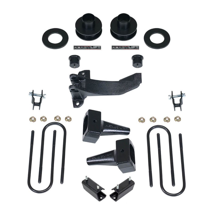 2.5" SST Lift Kit W/ 5" Rear Blocks - Ford Super Duty F250/F350/F450 4WD (1-pc Drive Shaft Only) 2011-2016