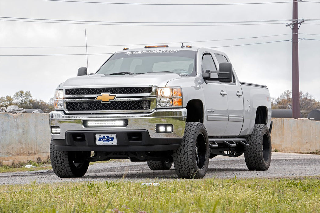 Chevrolet LED Fog Light Kit 11-14 Silverado HD Rough Country