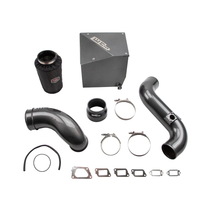 Wehrli 11-16 Duramax LML Stage 2 4in. Intake Kit - Bengal Red