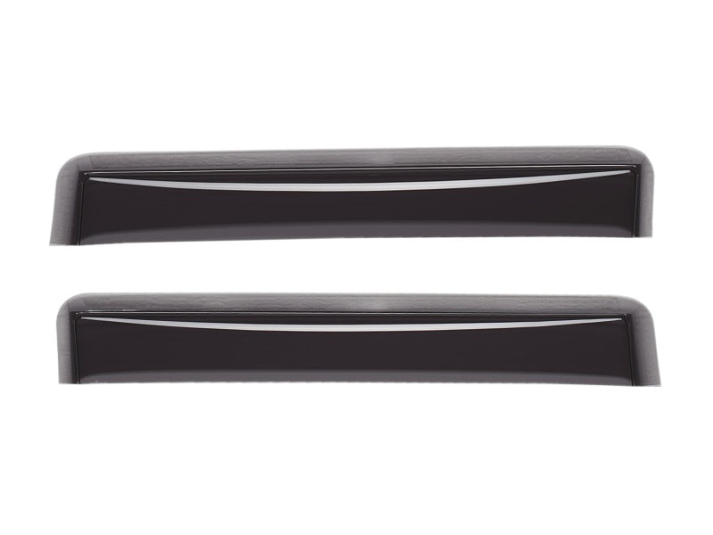 WeatherTech 15-19 GMC Sierra 2500/3500HD CC Rear Side Window Deflectors - Dark Tint