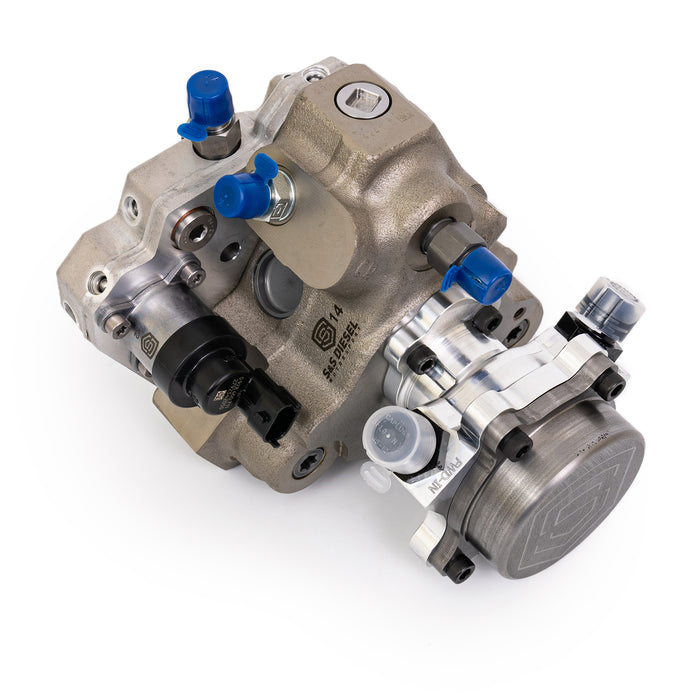 S&S Diesel Motorsport Cummins 14mm CP3 High Speed (1,850 mm3 /rev displacement) | New 6.7L-based | with Gen2 SP3000 Mechanical Supply Pump