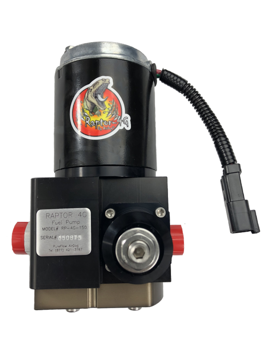 PureFlow Raptor VP-150gph Universal Fuel Pump - 55 PSI High Pressure