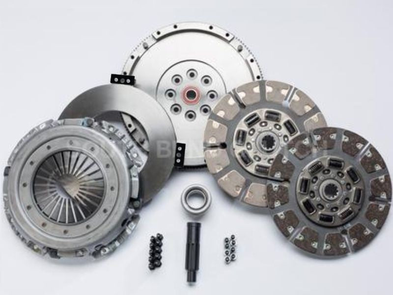 South Bend Clutch 05-16 Ford F-Series w/ ZF-6 Organic/Ceramic Ford Cummins Street Dual Disc Clutch Kit