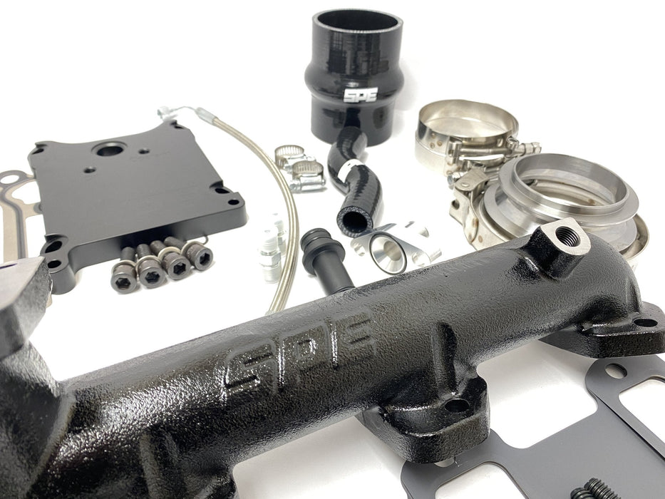 SPE Motorsport Intake Piping Kit & Emperor Turbo System Bundle for 2011-2019 6.7L Powerstroke