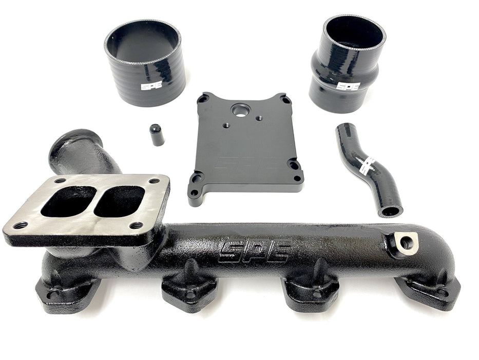 SPE Motorsport Intake Piping Kit & Emperor Turbo System Bundle for 2011-2019 6.7L Powerstroke