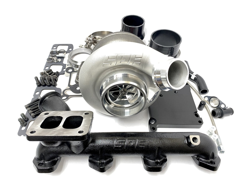 SPE Motorsport Intake Piping Kit & Emperor Turbo System Bundle for 2011-2019 6.7L Powerstroke