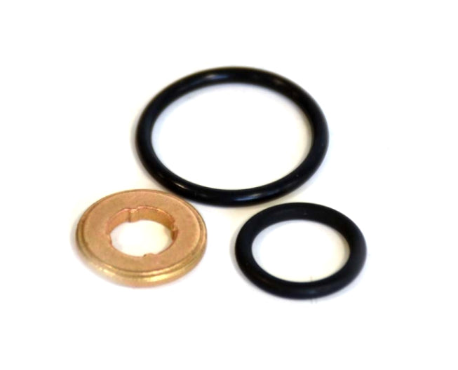 S&S Diesel Motorsport Injector Seal Kit (combustion seal + body o-ring + inlet o-ring) - LB7