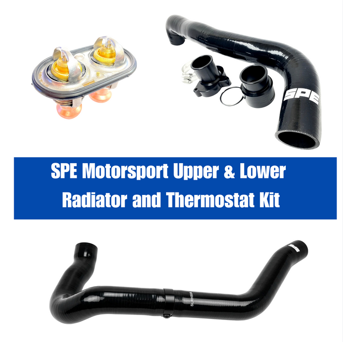 SPE Motorsport Upper & Lower Radiator and Thermostat Kit- Fits 2017+ 6.7L Powerstroke