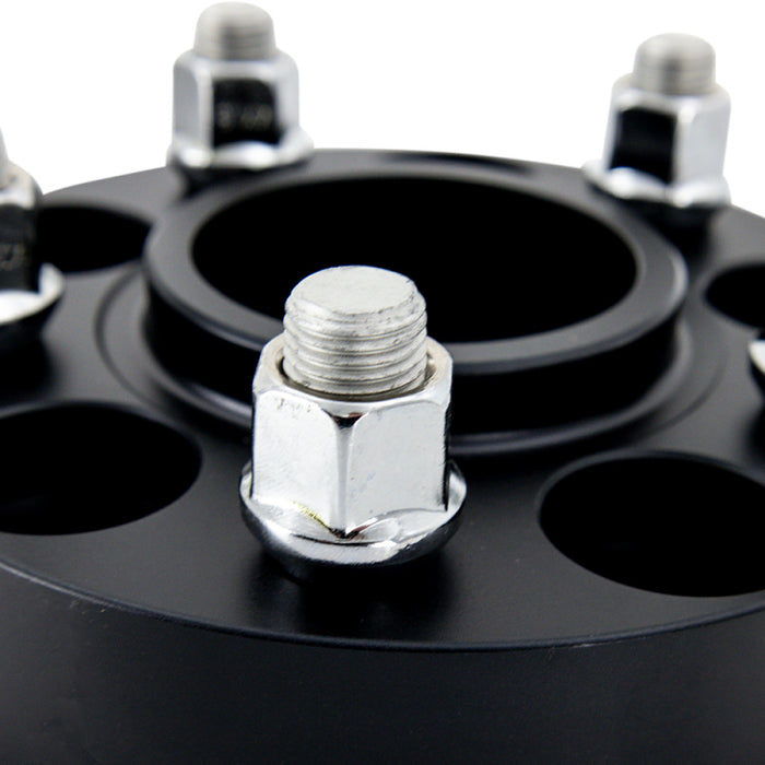 Mishimoto Wheel Spacers - 5x120 - 67.1 - 25 - M14 - Black.