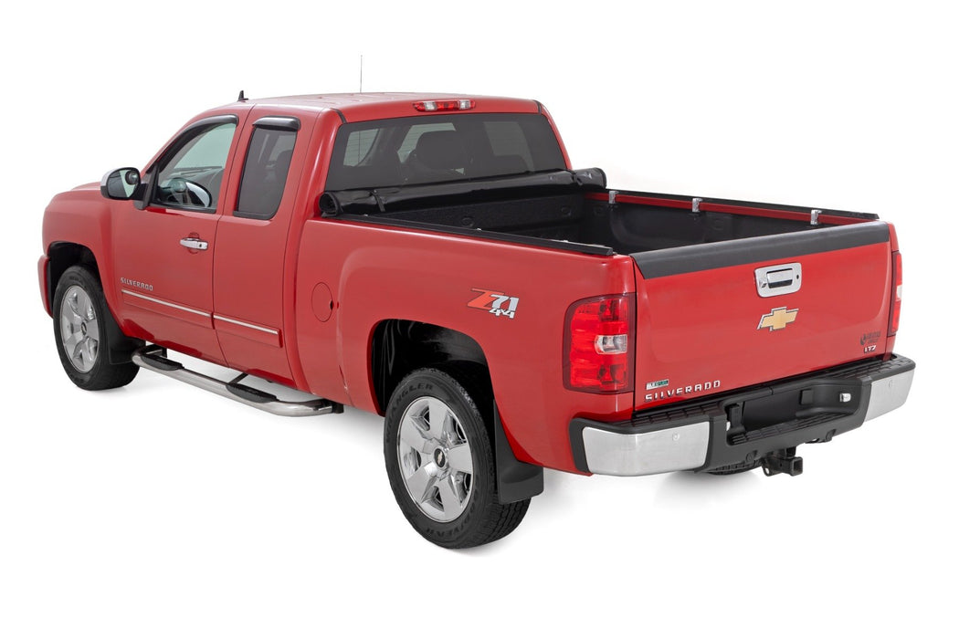 Soft Roll Up Bed Cover | 6'7" Bed | Chevy/GMC 1500/2500HD/3500HD (07-14)