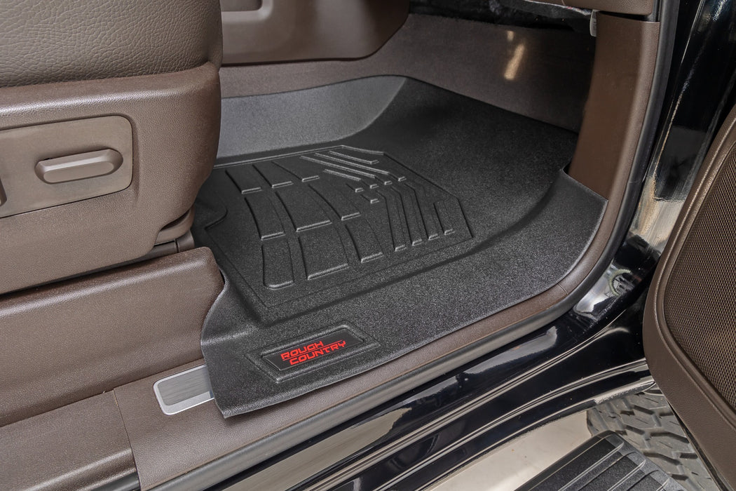 Floor Mats | FR & RR | FR Bucket | Crew | Chevy/GMC 1500/2500HD/3500HD (19-24)