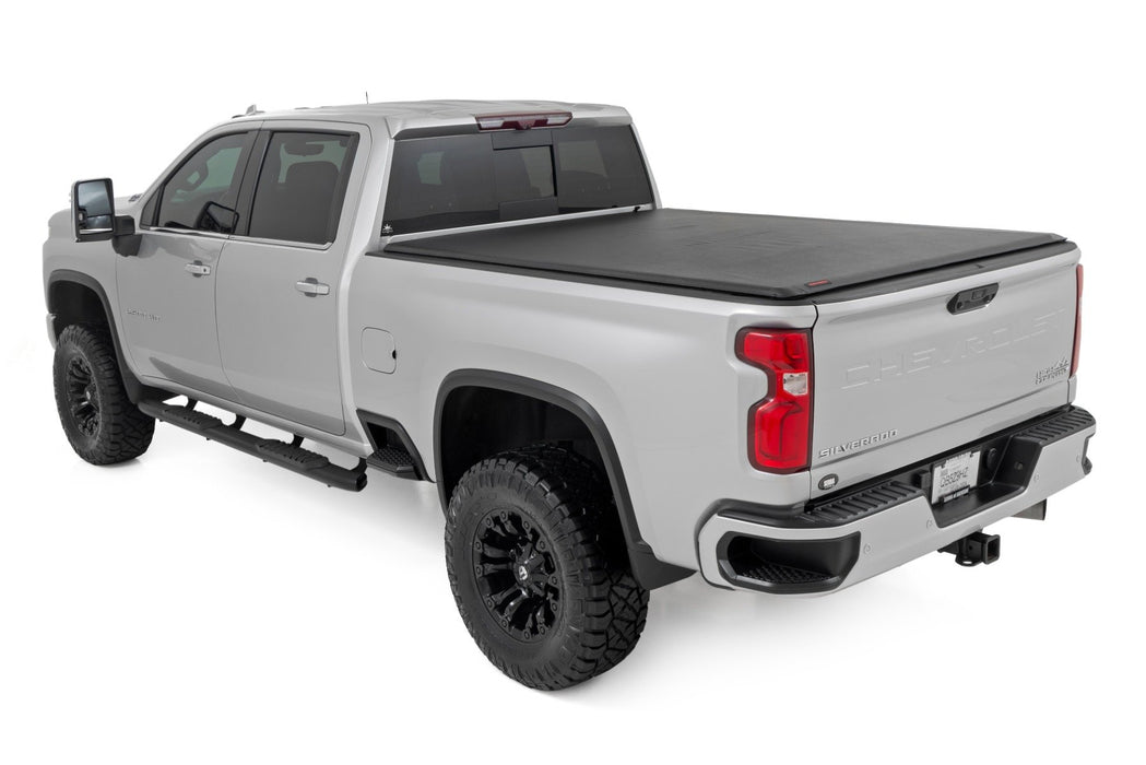 Soft Roll Up Bed Cover | 6'9" Bed | Chevy/GMC 2500HD/3500HD (20-24)