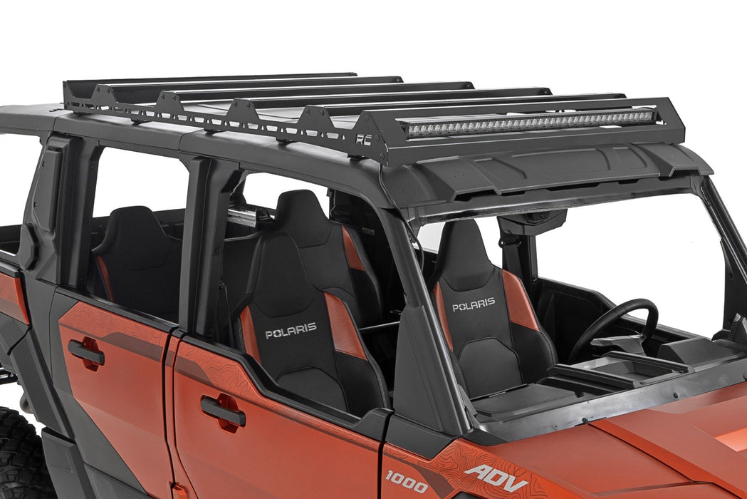 Roof Rack | 40" Black Single Row | Polaris XPEDITION ADV 5