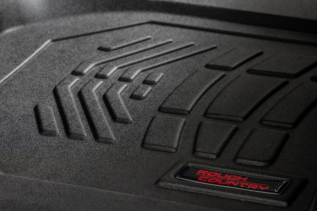 Sure-Fit Floor Mats | FR & RR | FR Bucket | Crew | Chevy/GMC 1500/2500HD/3500HD (19-24)