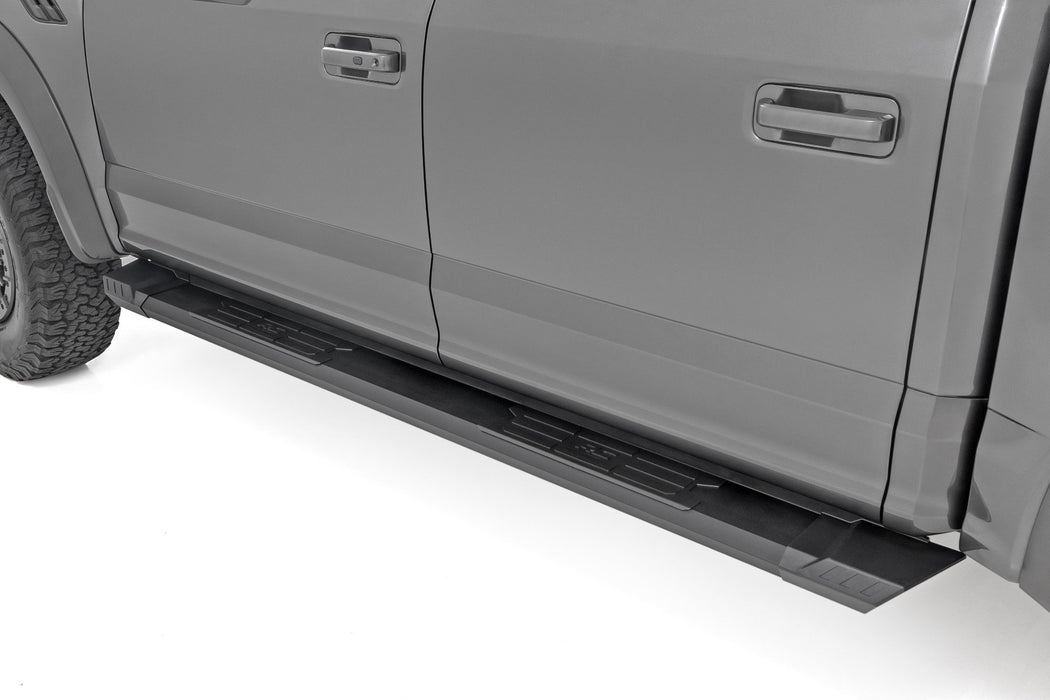 HD2 Aluminum Running Boards | Crew Cab | Ford F-150/Lightning/F-250/F-350/Raptor (15-24)