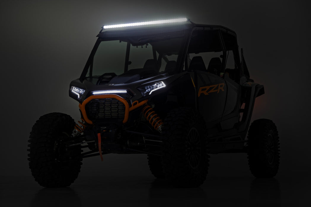 LED Light Kit | Front Mount | 40" Black-Series Single Row | Polaris RZR XP 4 1000 (2024)