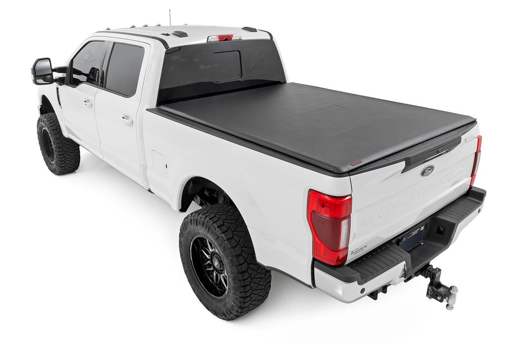 Soft Roll Up Bed Cover | 6'10" Bed | Ford F-250/F-350 Super Duty (17-24)