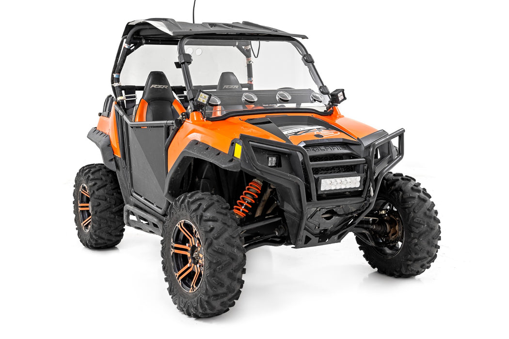 Vented Full Windshield | Scratch Resistant | Polaris Ranger RZR 4 800/RZR S 800