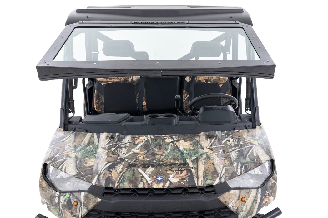 Electric Tilt Windshield | Glass | Polaris Ranger 1000/Ranger XP 1000