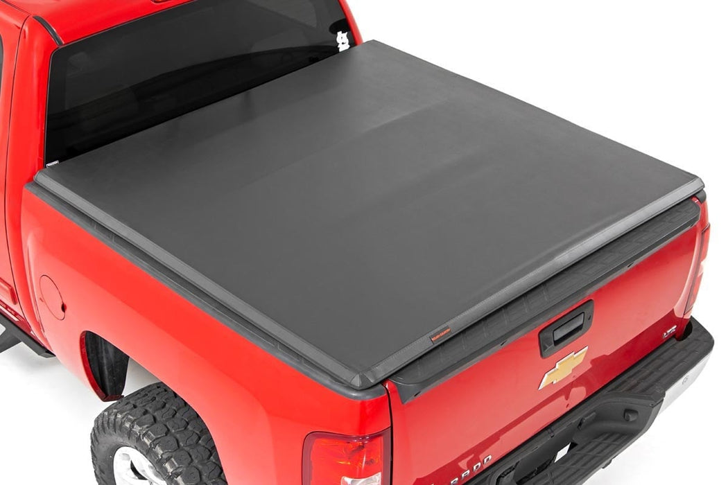 Soft Tri-Fold Bed Cover Chevy/GMC 1500/2500HD/3500HD (07-14)