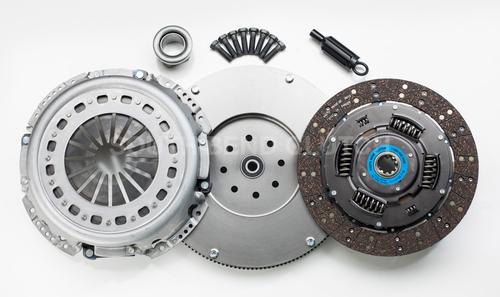 South Bend Clutch Ford 6.0/6.4L ZF-6 HD Organic Ford Cummins 13" Conv Clutch Kit w/ Flywheel