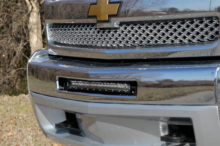 LED Light Mount | Bumper | 20" | Chevy Silverado 1500 (07-13)/Silverado 2500 HD (07-10)