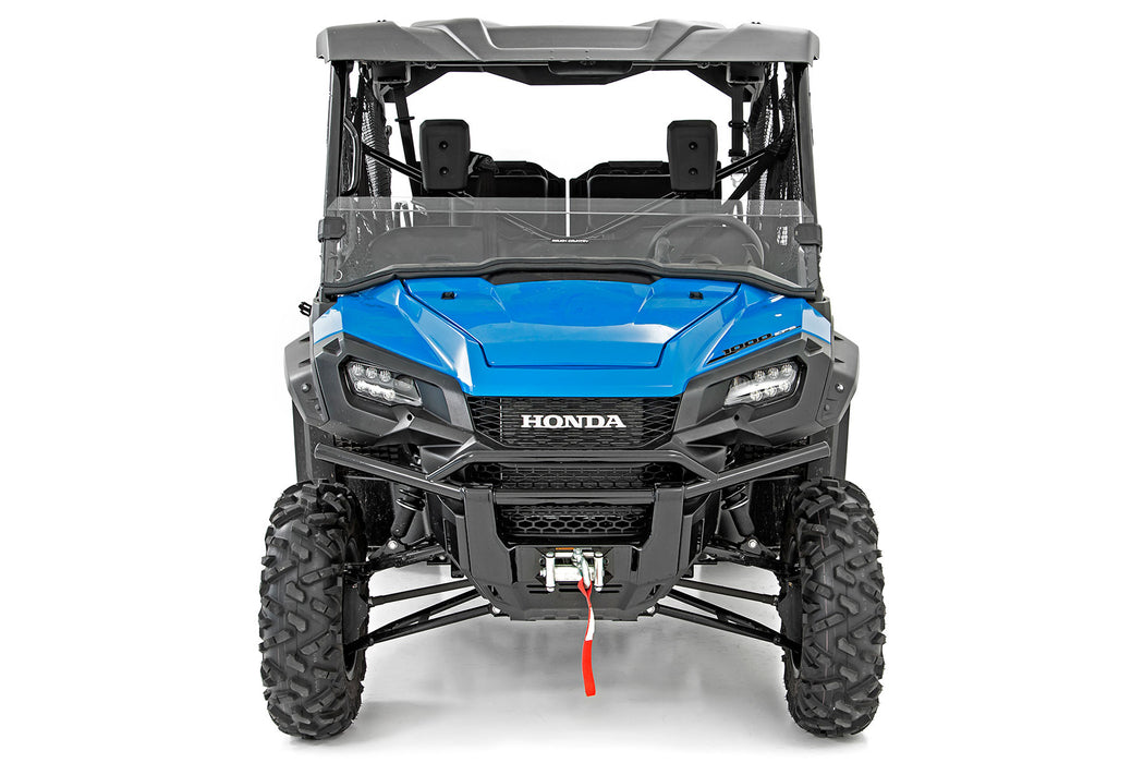 Half Windshield | Scratch Resistant | Honda Pioneer 1000/Pioneer 1000-5