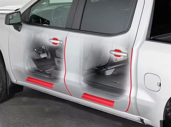 WeatherTech 2019+ Chevrolet Silverado 2500/3500 Scratch Protection - Transparent