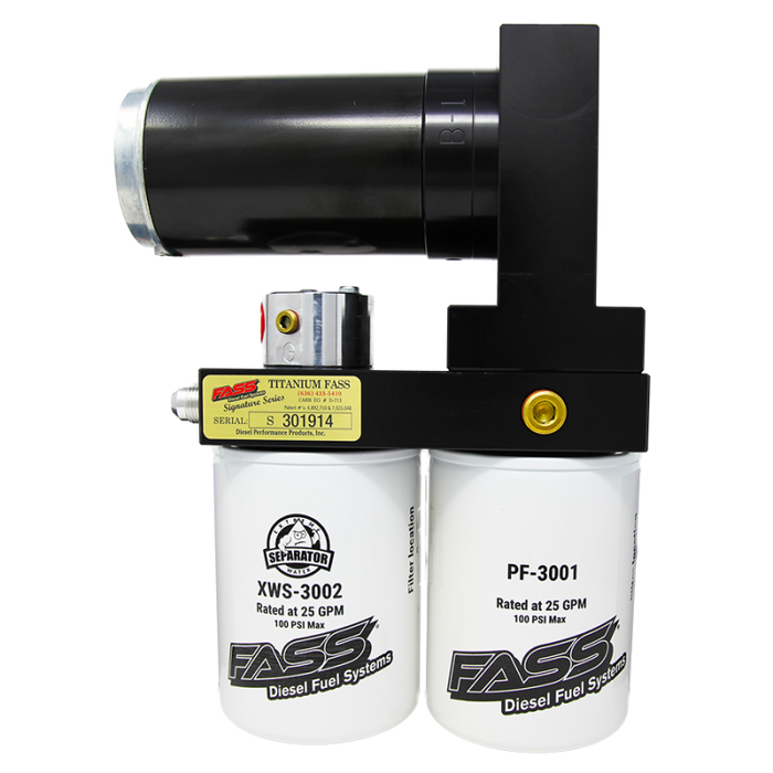 FASS 05-17 Dodge 2500/3500 Cummins 165gph Titanium Series Fuel Air Separation System TS D07 165G