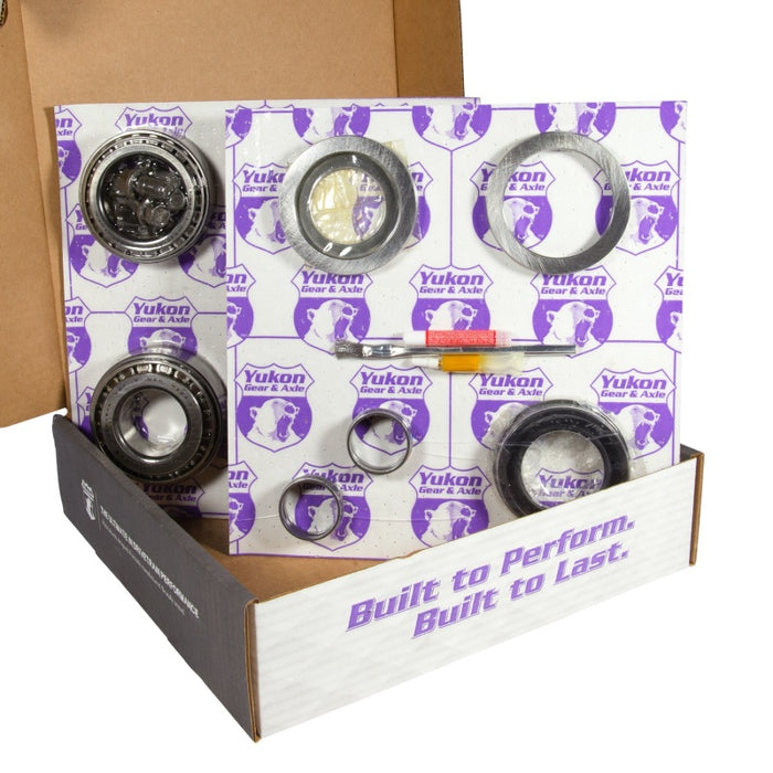 Yukon 9.5in GM 4.11 Rear Ring & Pinion Install Kit Axle Bearings and Seals