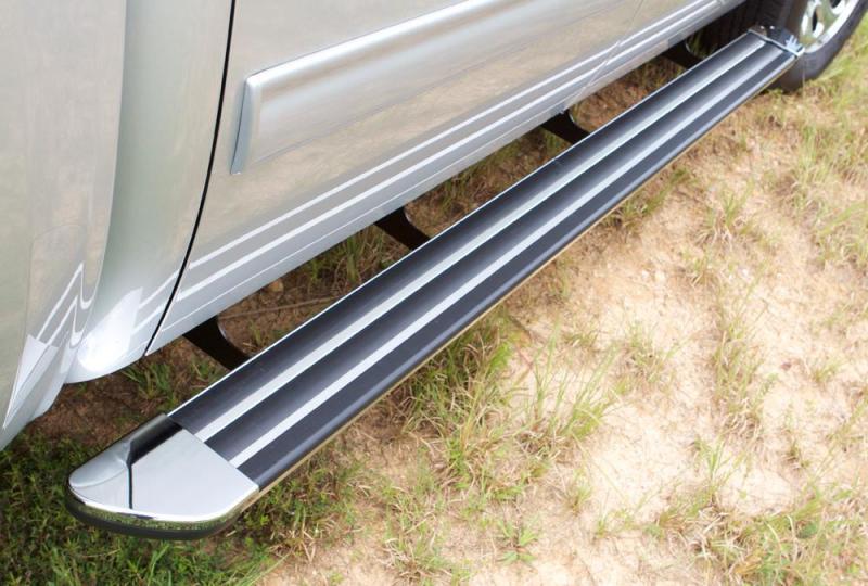 Lund 15-18 Ford F-150 SuperCab Crossroads 80in. Running Board Kit - Chrome