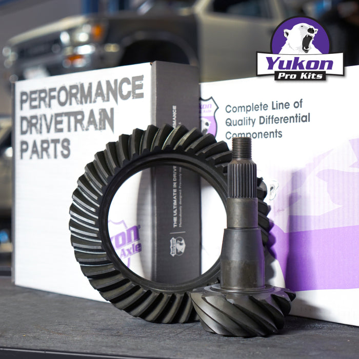 Yukon 10.5in GM 14 Bolt 3.73 Rear Ring & Pinion Install Kit 30 Spline Positraction