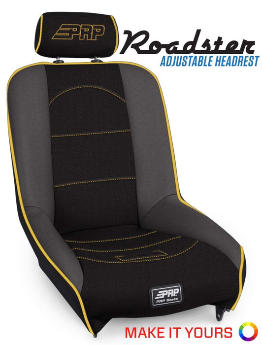 PRP Roadster Low Back Suspension Seat — Powerhouse Diesel