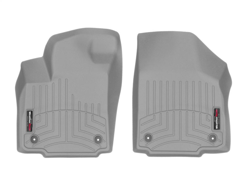 WeatherTech 2017+ Ford F-250/F-350/F-450 Front FloorLiner - Grey (Fits 4x4 Floor Shifter)